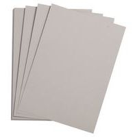 Paquet 24 feuilles Etival Color 160g 50x65 gris - Image principale