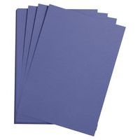 Paquet 24 feuilles Etival Color 160g 50x65 bleu outremer - Image principale