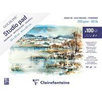 Goldline Bloc 100 feuilles aquarelle 200g 24x32cm - Image principale