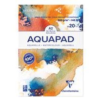 Bloc GOLDLINE AQUA 300g grain moyen  feuillesin A2 20 feuilles - Image principale