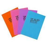 Zap Book encollé A6 160 feuilles 80g ass°2 - Image 2
