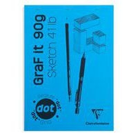 Bloc GraF'iT encollé A4 80 feuilles 90g Dot - Image 6