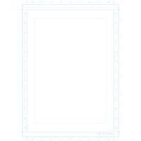 Bloc collé Manga Storyboard A4 100F 55g impression grille simple - Image 4