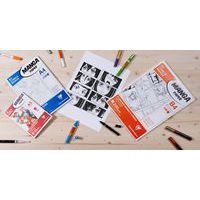 Bloc collé Manga Storyboard B4 100F 55g impression grille simple - Image 3