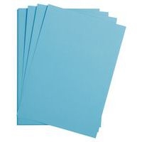 Paquet Maya 50x70cm 25 feuilles 270g bleu ciel - Image 2