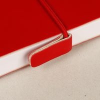 Carnet Paint'ON cousu double PU à élastique 19x19cm 64p 250g blanc - Image 2