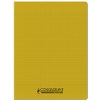 Cahier polypropylène 90g 96pages seyes 24x32cm recyclé jaune - Image principale