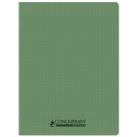 Cahier polypropylène 90g 96 pages seyes 24x32cm recyclé vert - Image principale