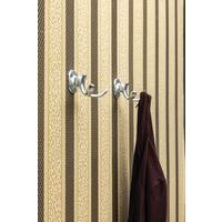 Lot de 5 Bipatères - Nbr patère : 2 - Argent - Image 2