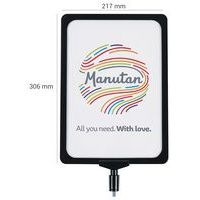 Panneau porte-affiche A4 Noir - Image 3