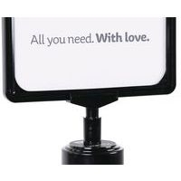 Panneau porte-affiche A4 Noir - Image 10