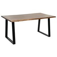 Table Laban 160 x 90 cm Acacia/noir - Image principale
