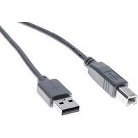 Câble éco USB 2.0 type A /B gris - 1,8 m - Image principale