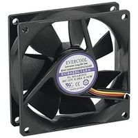 Ventilateur lubrifié à vie - 80x80x25 - Image principale