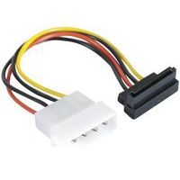 Adaptateur d'alimentation Molex vers SATA Coudé - 15 cm - Image principale