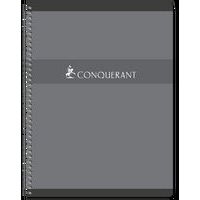 Cahier étudiant Conquérant 70g 24x32 cm 180 pages 5x5 reliure hélicoïdale - Image 4