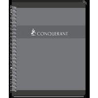 CONQUERANT Cahier 17x22cm Petits Carreaux 5mm 180 Pages Reliure Intégrale Couverture Carte Coloris Assortis - Image 5