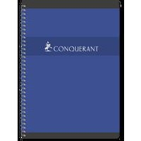 CONQUERANT Cahier A4 Petits Carreaux 5mm 180 Pages Reliure Intégrale Couverture Carte Coloris Assortis - Image 4