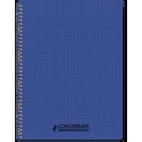 CONQUERANT Cahier Classique A4 Grands Carreaux Seyès 180 Pages Reliure Intégrale Couverture Polypro Coloris As - Image 5