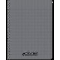 CONQUERANT Cahier Classique A4 Grands Carreaux Seyès 180 Pages Reliure Intégrale Couverture Polypro Coloris As - Image 2