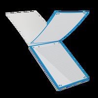 OXFORD Bloc de Fiches Bristol 2.0 A5 Petits Carreaux 5mm 30 Fiches Collées Bords Colorés Assortis - Image 6