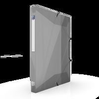 OXFORD Boîte Capacité Standard Hawaï 24x32cm Dos 25mm avec Elastique Couverture Polypro Coloris Assortis - Image 3