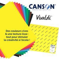Lot 120f dessin couleurs ass vives 50x65cm 185g Canson Iris - Image principale