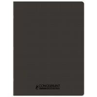 Cahier polypropylène 96 pages 90g seyes 24x32 cm noir - Image principale