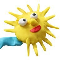 Set 10 pots 100g pâte à jouer sans gluten - Primo - Image 2