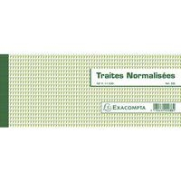 Lot de 10 Carnet à souche Traites normalisées NF K 11030-1 de 50 feuillets - Image principale