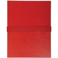 Lot de 10 chemises dos extensible Balacron et sangle scratch - rouge - Image principale