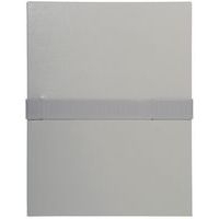 Lot de 10 chemises dos extensible Balacron et sangle scratch - gris - Image principale