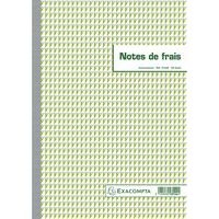 Lot de 5 Manifold Note de frais 29,7x21cm 50 feuillets dupli autocopiants - Image principale