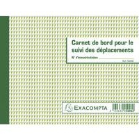 Lot de 5 Carnet de bord pour le suivi des déplacements - Image principale