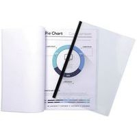Lot de 5 Chemises de présentation pour relier avec Serodo PVC lisse 20x100e -A4 - Image principale