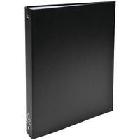 Lot de 20 Classeur rembordé polypropylène 4 anneaux 30mm - A4 - Noir - Image principale