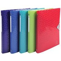 Lot de 20 Classeur souple polypropylène 5/10e 4 anneaux 15mm OffiX - A4 - Image principale