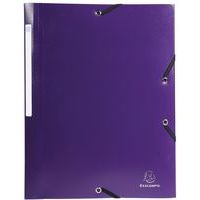 Chemise à élastique 3 rabats Polypropylène 5/10e Opaque - A4 - Image 3