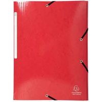 Chemise à élastiques 3 rabats carte lustrée pelliculée Iderama A4 - Image 2