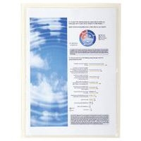 Lot de 5 Pochettes adhésives PVC lisse 14/100e - A4 - Image principale