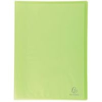 Lot de 12 Protège-doc. PP semi-rigide soudés 80 vues A4 vert - Image principale