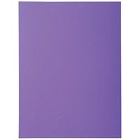 Lot de 5 paquets de 50 chemisess 1 rabat ROCK''S 210 - 24x32cm violine - Image principale