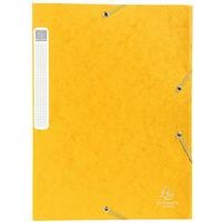 Lot de 25 Bte de class. Cartobox Dos 25mm cte lustrée A4 jaune - Image principale