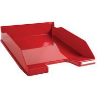 Lot de 6 Corbeille à courrier MIDI-COMBO rouge carmin - Image principale