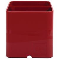 Lot de 10 Pot à crayons PEN-CUBE Iderama rouge carmin - Image principale