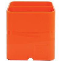 Lot de 10 Pot à crayons PEN-CUBE Iderama tangerine - Image principale