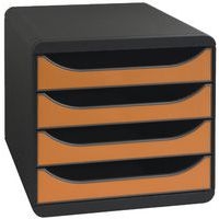 Big box iderama noir, tangerine - Image principale