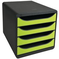 Big box iderama noir, vert anis - Image principale