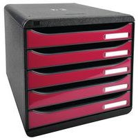 Big-box+ glossy noir/framboise glossy - Image principale