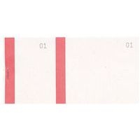 Lot de 50 Bloc vendeur col. assort 100 feuil. double num. 6 ,6x13,5cm - Image principale